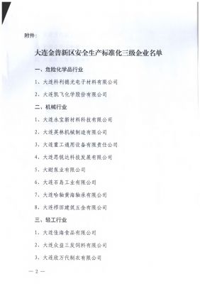 金普應急管理局安全生產(chǎn)標準化公告（2）